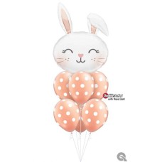 Bukiet 1698 Blushing Bunnies! Qualatex #25783 81680-6 57211-6
